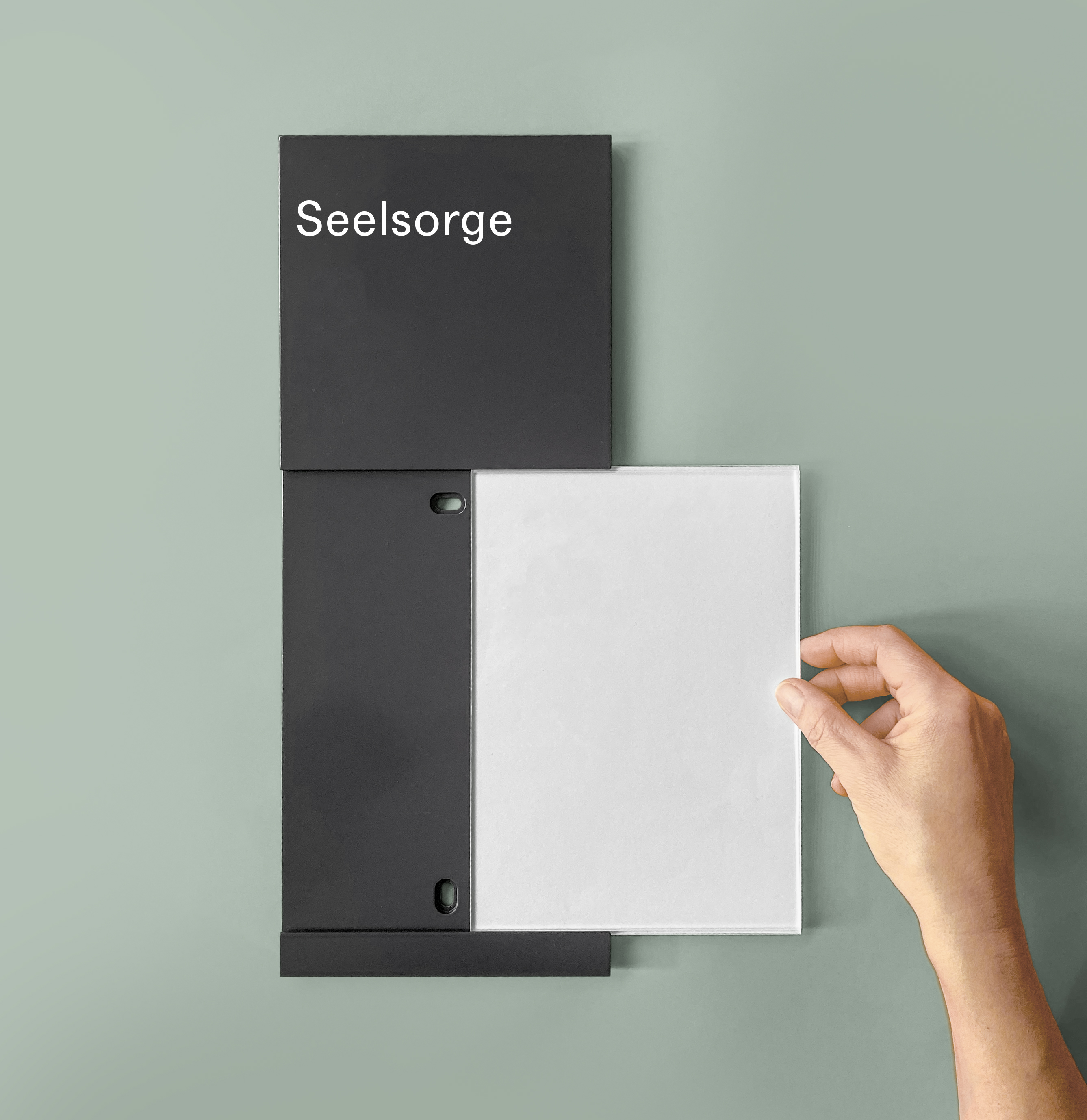 Signaletik Neubau Glaubten-Areal Zürich