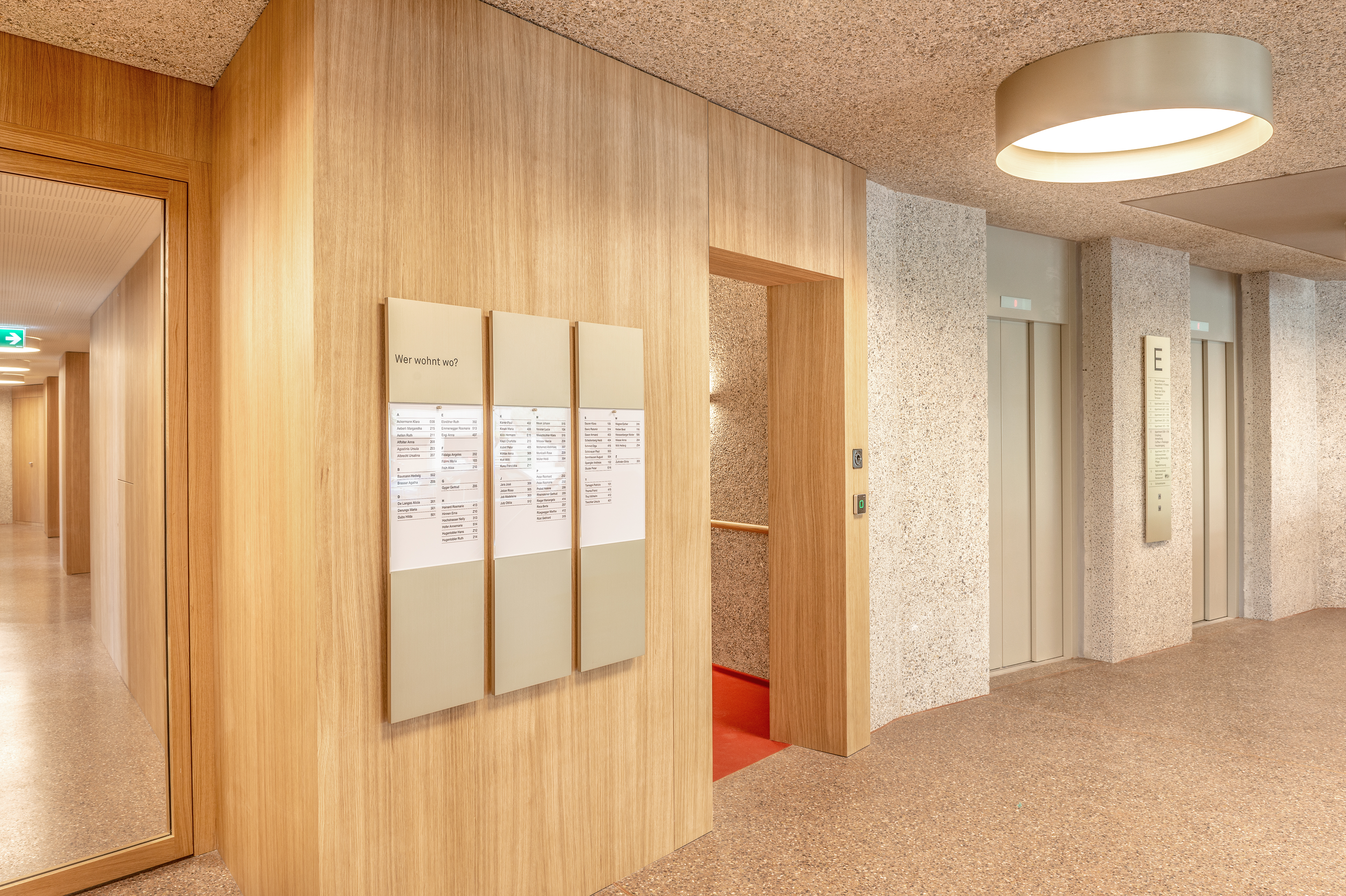 Alterszentrum Trotte Eingangsbereich