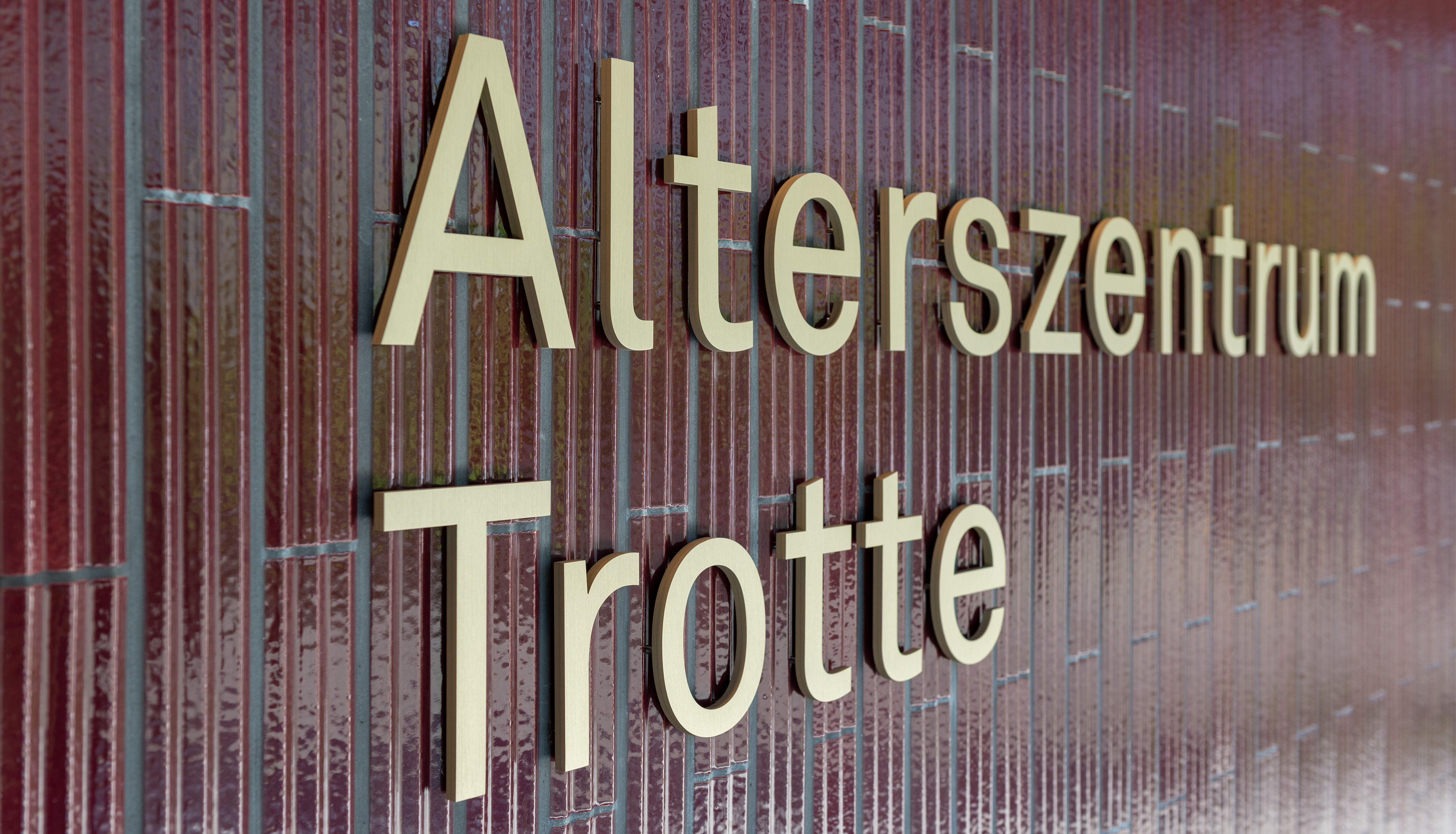 Eingang Alterszentrum Trotte Zürich