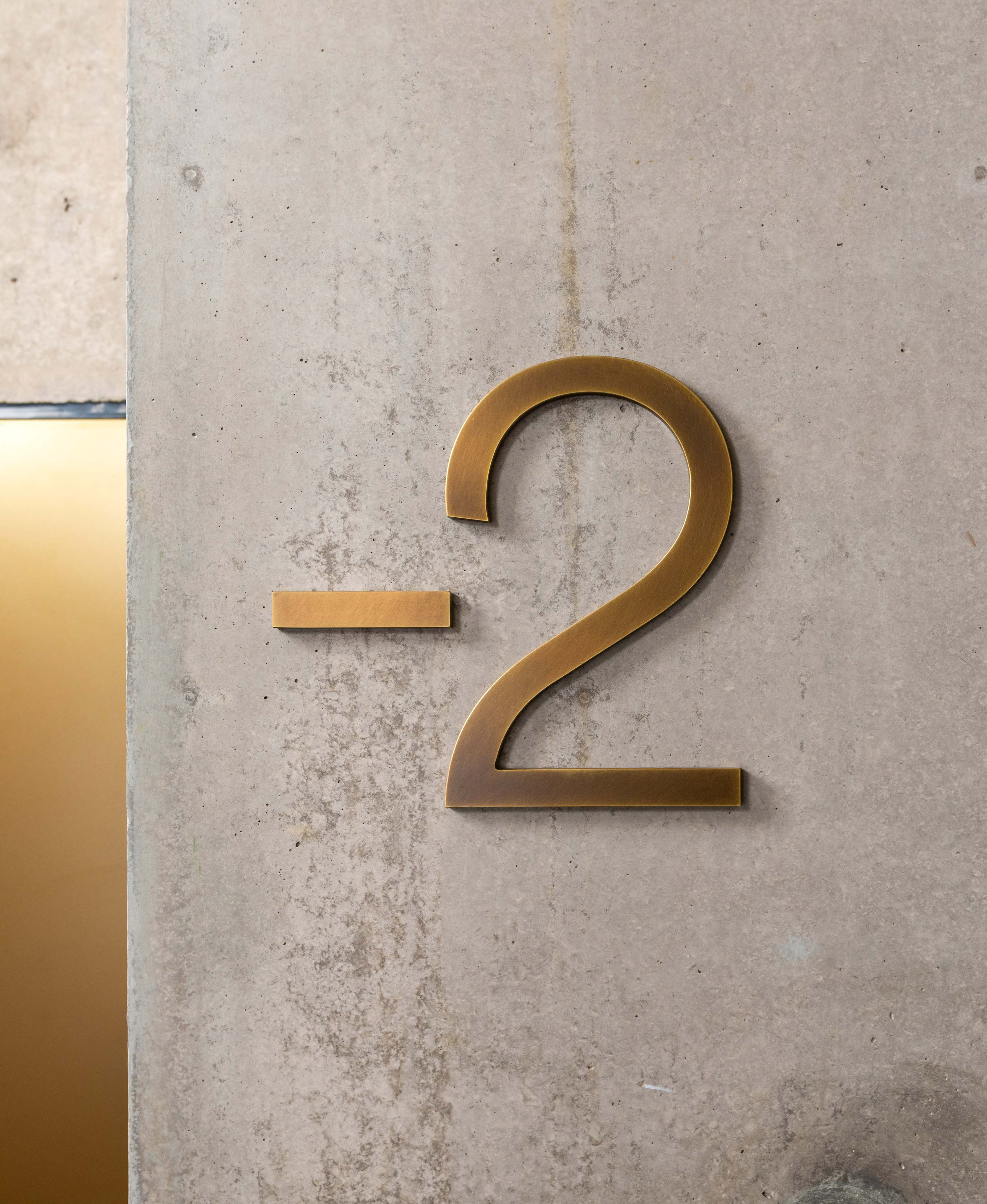 Signaletik Geschäftshaus Rosau