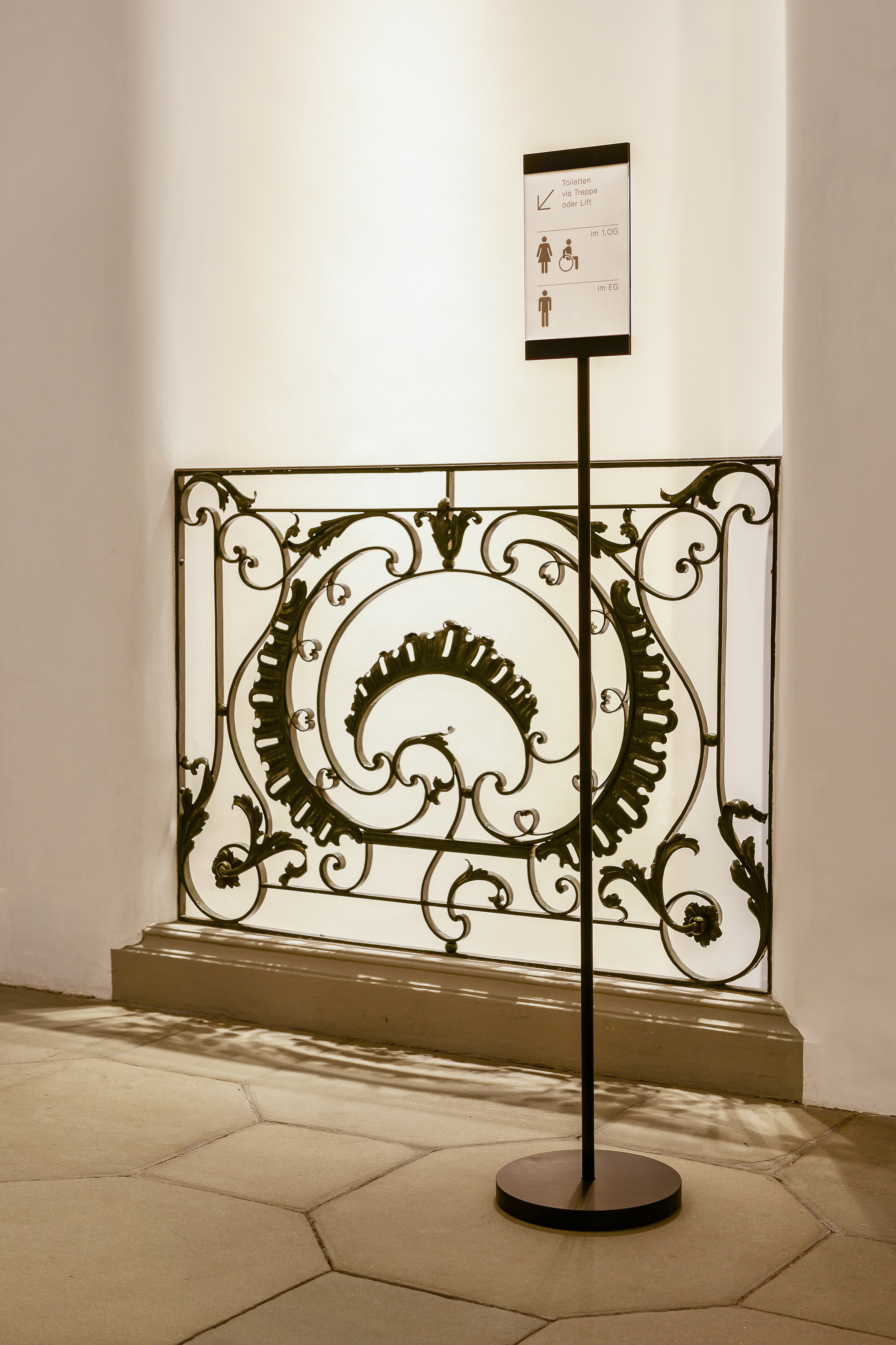 Haus zum Rechberg mobiler Infosteller