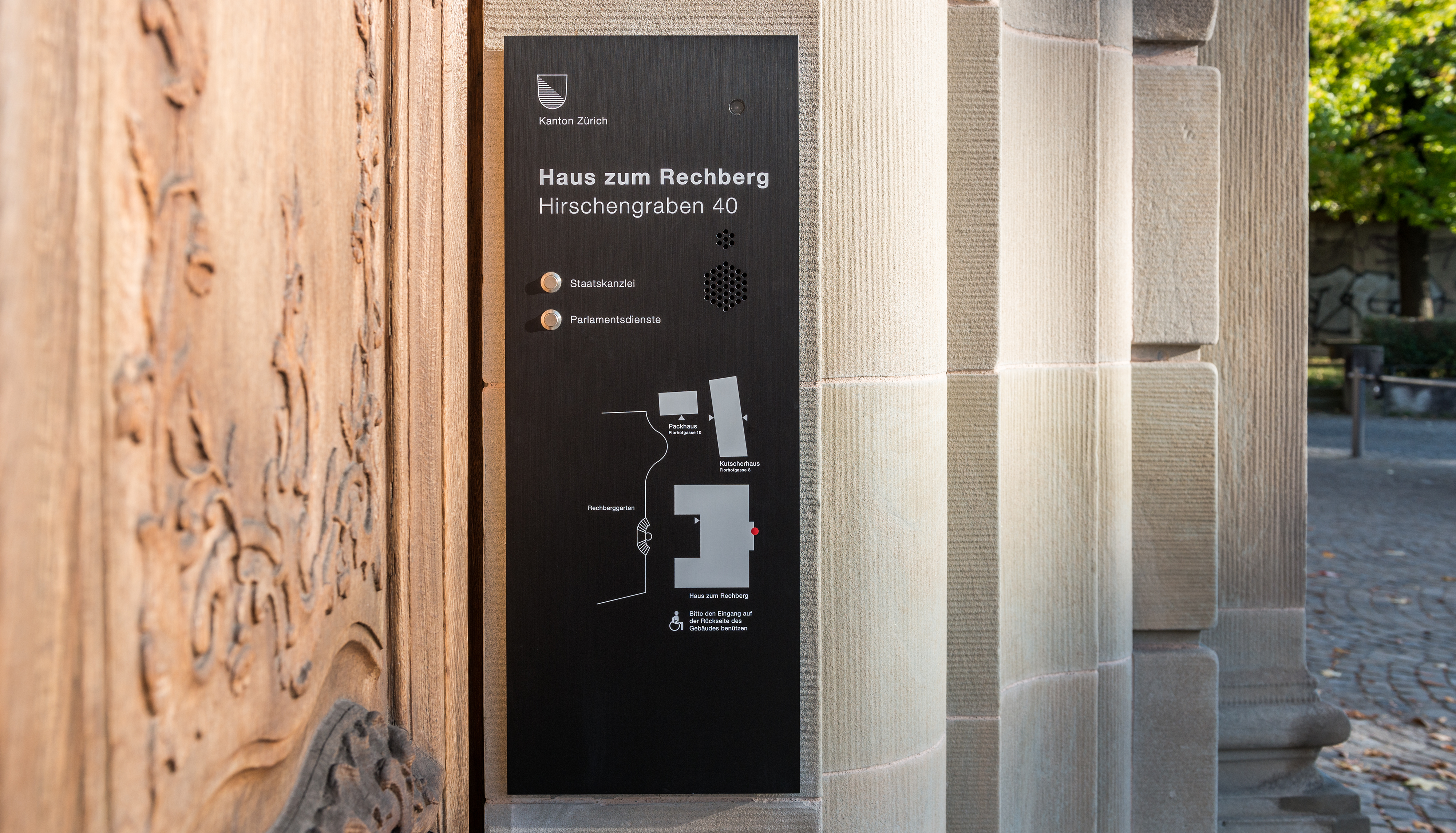 Haus zum Rechberg Haupteingang