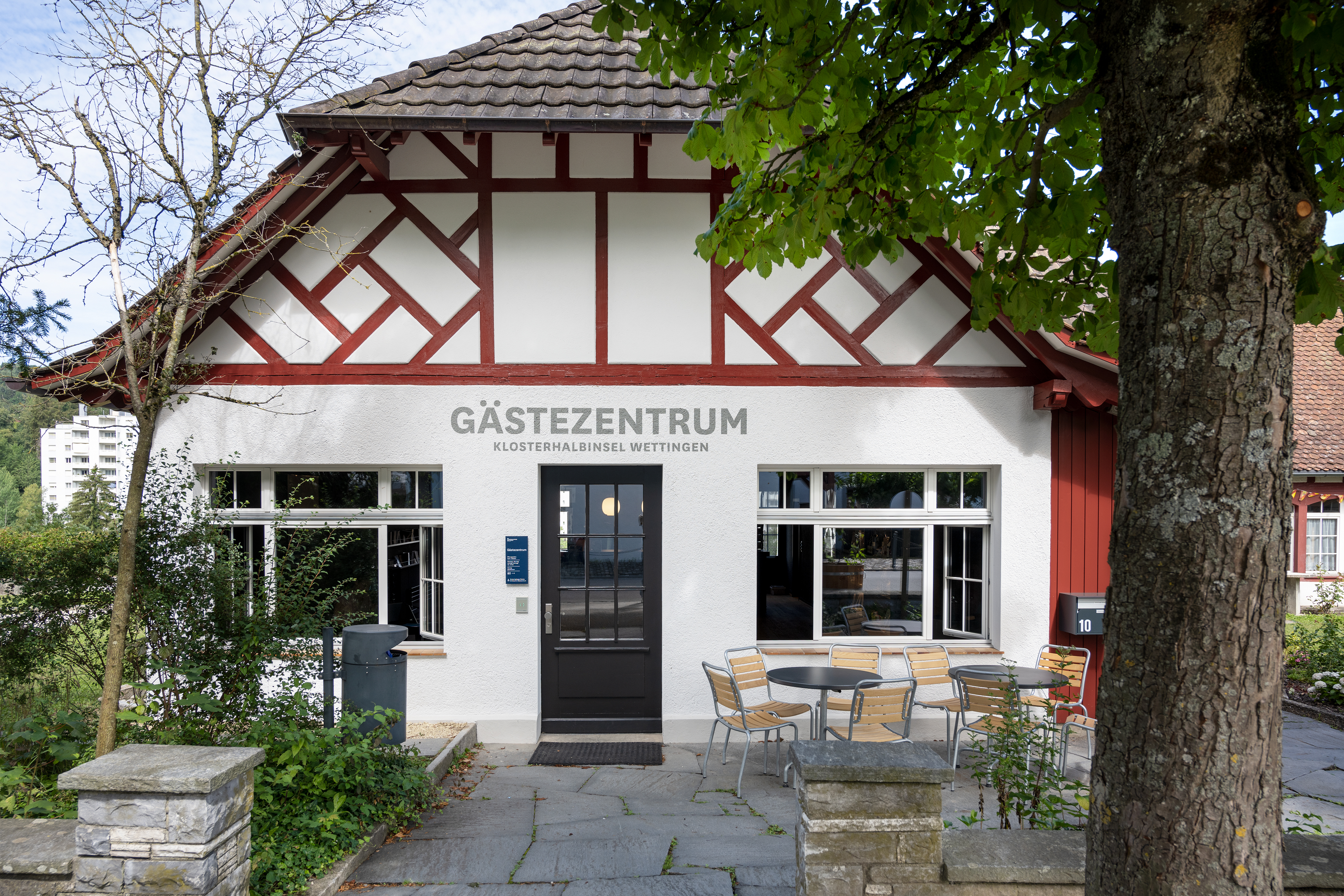 Klosterhalbinsel Wettingen Signaletik