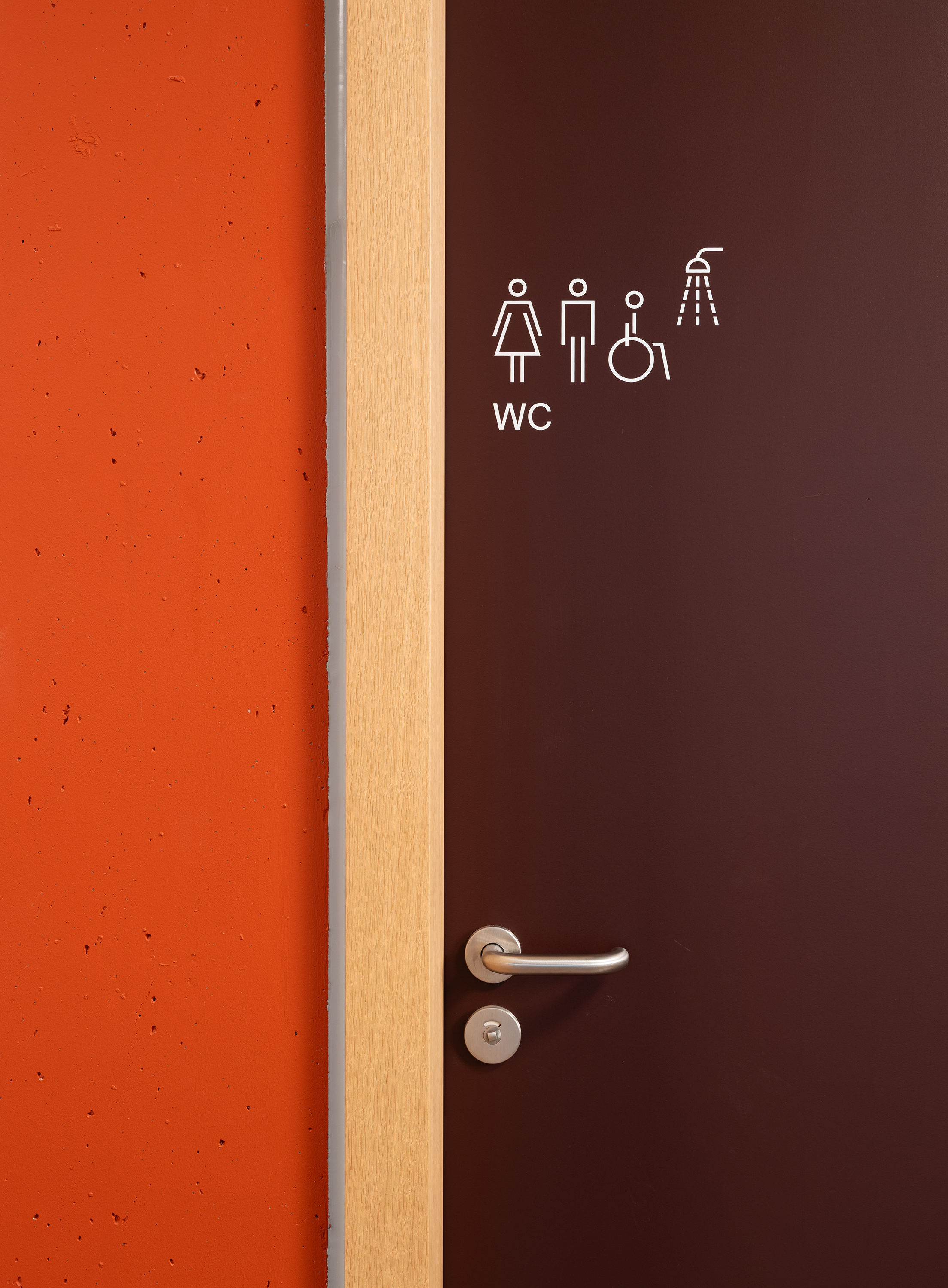 Signaletik Neubau Glaubten-Areal Zürich