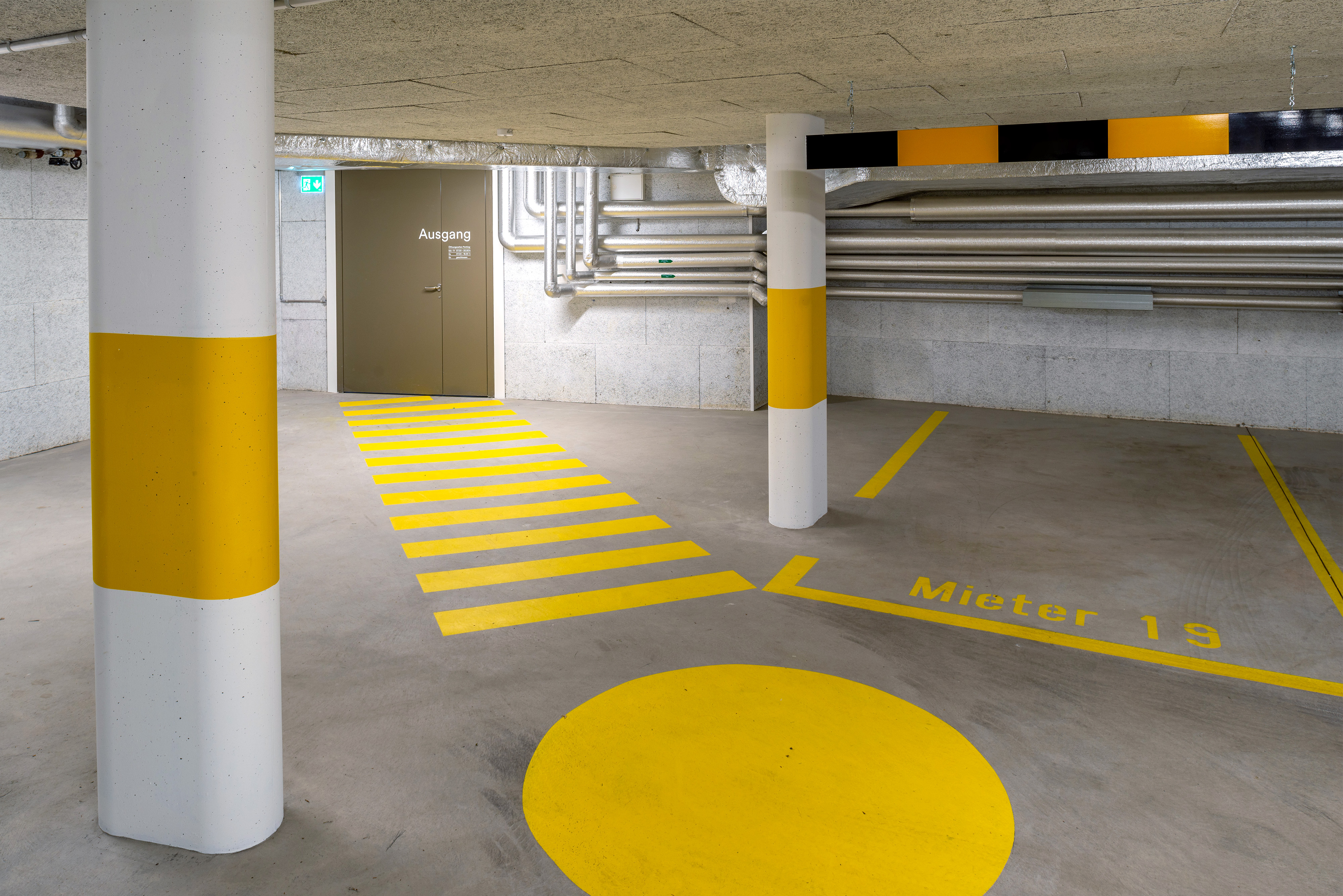 Wohnsiedlung Hornbach Parking