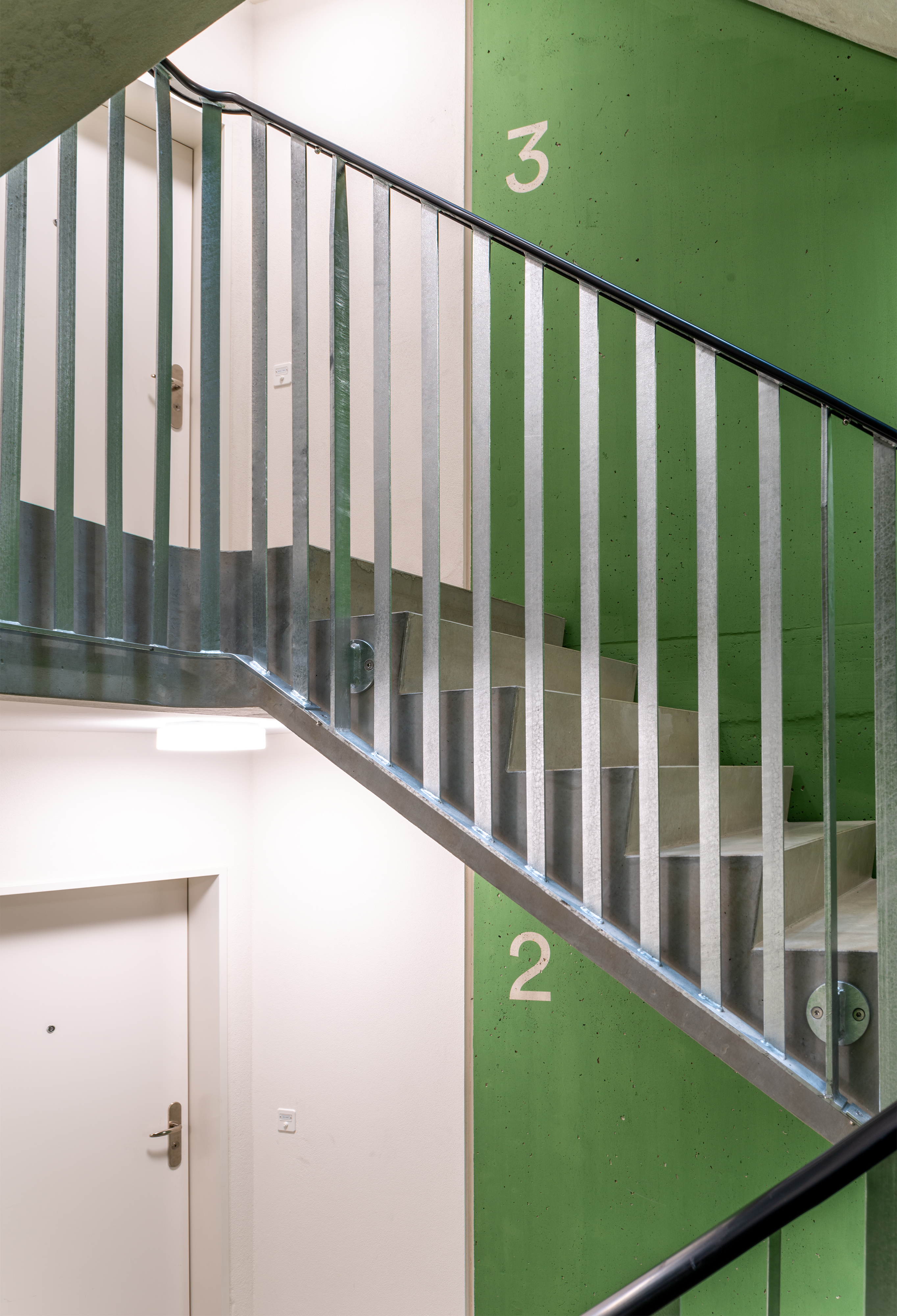 Wohnsiedlung Hornbach Stockwerkzahlen