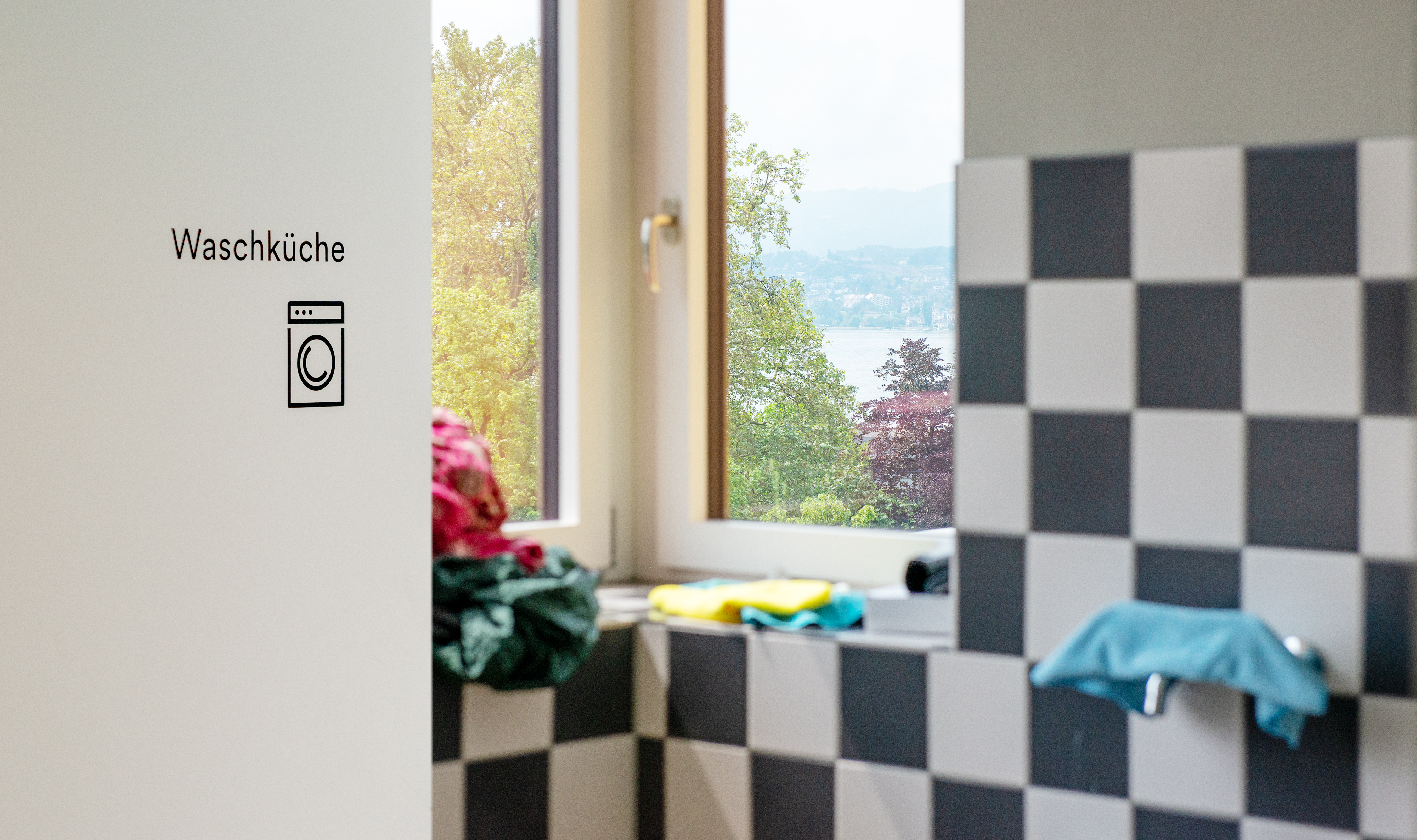 Wohnsiedlung Hornbach Waschküche